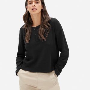Everlane Waffle Henley Tee
